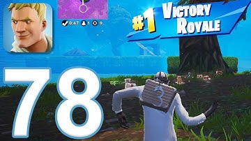 Fortnite Chapter 1 Mobile - Gameplay Walkthrough Part 78 - Solo Win (iOS, Android)