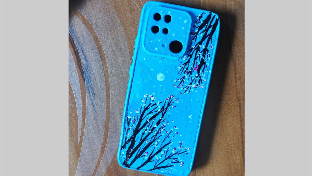 Easy Mobile cover painting phone cover painting easy artwork