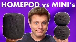 2 HomePod Mini vs 1 HomePod - Watch THIS Before You BUY!
