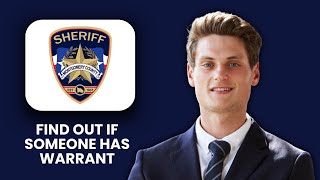 NEW! How to Find Out If Someone Has a Warrant Online (2025)  Search Warrant Records Safely & Quickly