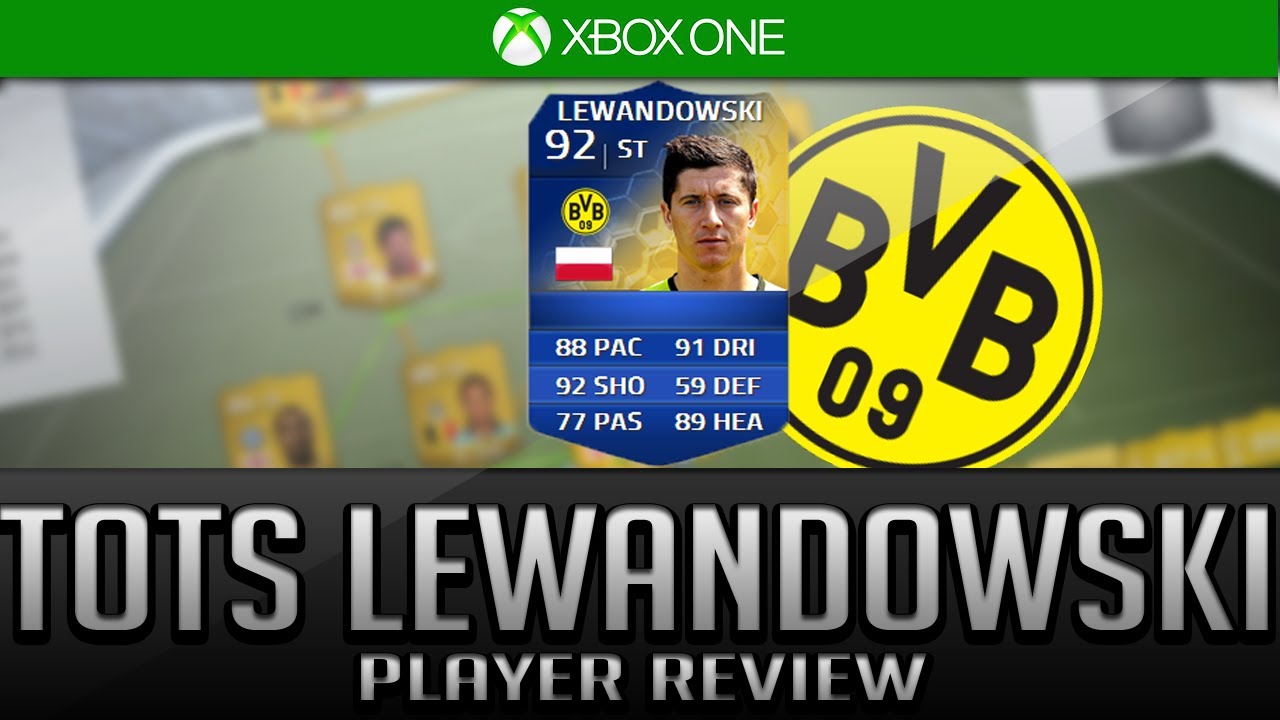 Team Of The Season (TOTS 92) LEWANDOWSKI Player Review + In Game Stats| FIFA 14 Ultimate team