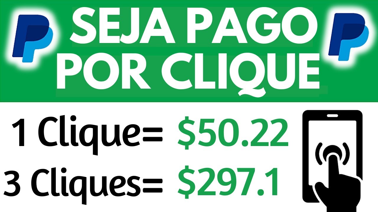 Ganhe Dinheiro No PAYPAL por cliques (PROVADO) Ganhar Dinheiro na Internet