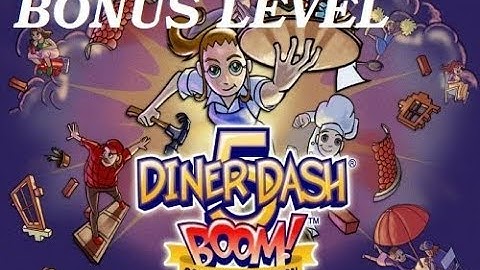 Diner Dash 5: BOOM Gameplay [Part 13] BONUS LEVEL - Flo
