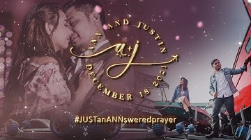 Ann and Justin LEDwall Animation /Animated Monogram / Animated Backdrop