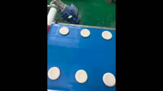 2 rows round bread #machine #mesinmasakautomatic #food#factory #fyp #foodtech