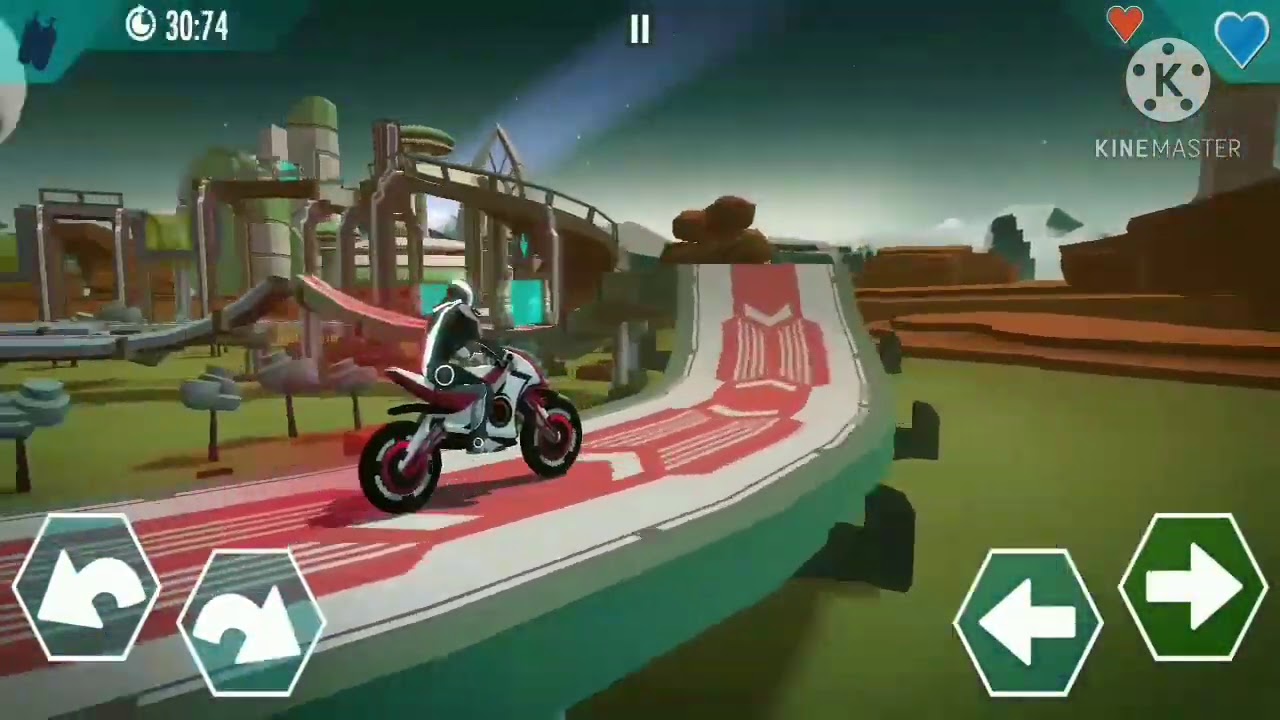 "Gravity Rider Zero" walkthrough part 1 Stage 1 and 2