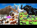 Prehistoric Mammals Vs Modern Mammals Mammoth Elephant Dinosaur Size Comparison Animal Epic Battle Prehistoric Mammals Vs Modern Mammals Mammoth Elephant Dinosaur Size Comparison Animal Epic Battle