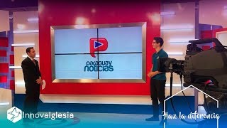 Entrevista en Paraguay TV a Edgar Cabral | InnovaIglesia screenshot 2