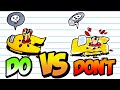 Cool DOs & DONT's Awesome AMONG US vs PREDATOR Drawings in 1 Minute Challenge #Compilation