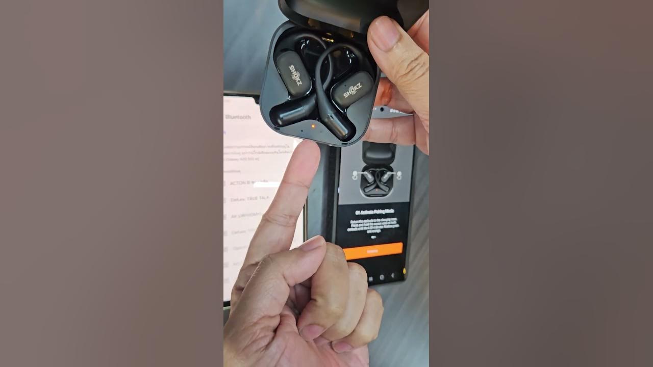 how to connect multipoint paring shokz openfit - YouTube