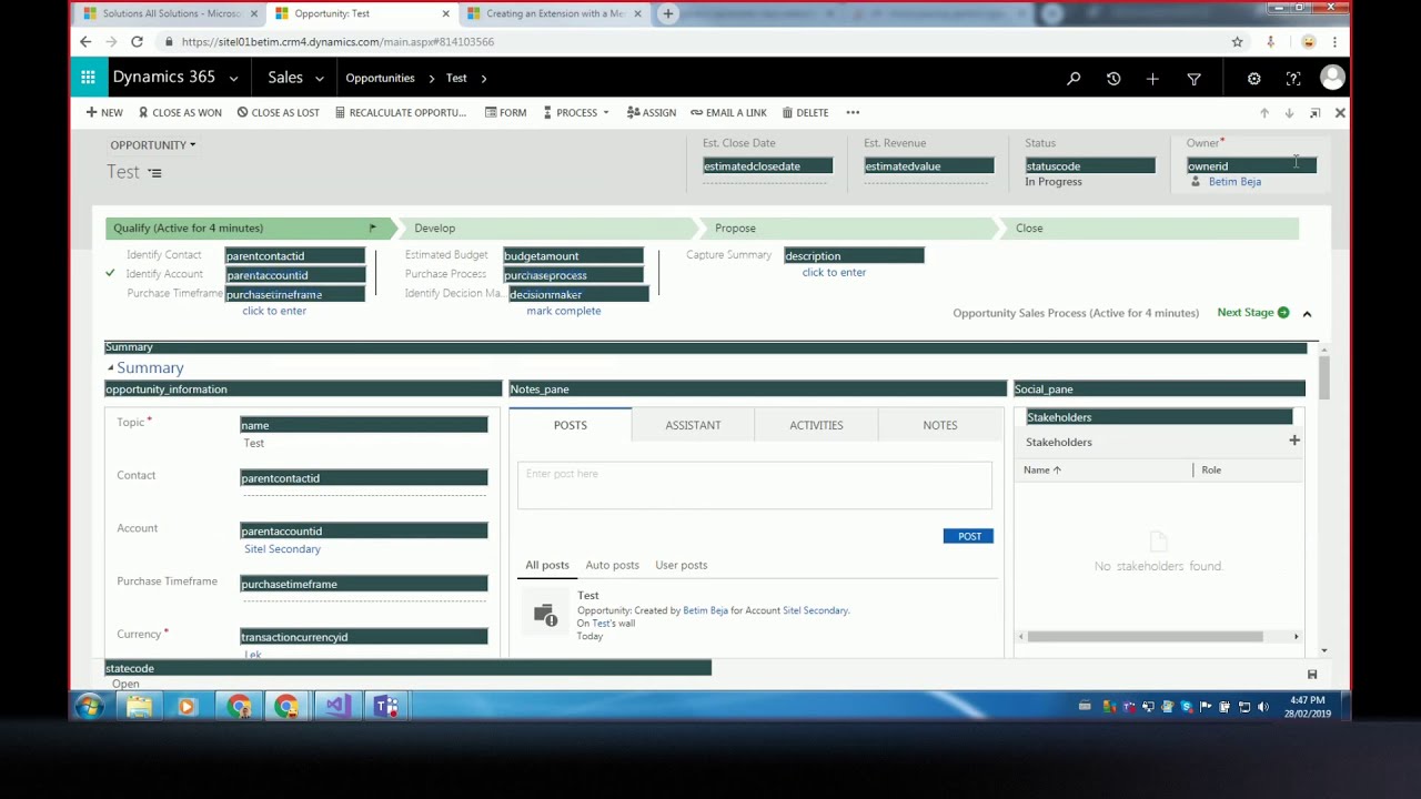 Creating a custom workflow from template - YouTube