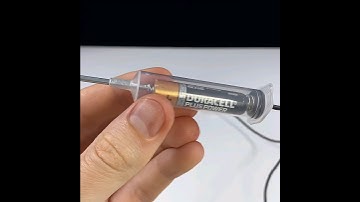 Just Put a Battery In Injection💡! #shorts #yt #lifehacks #experiment #video