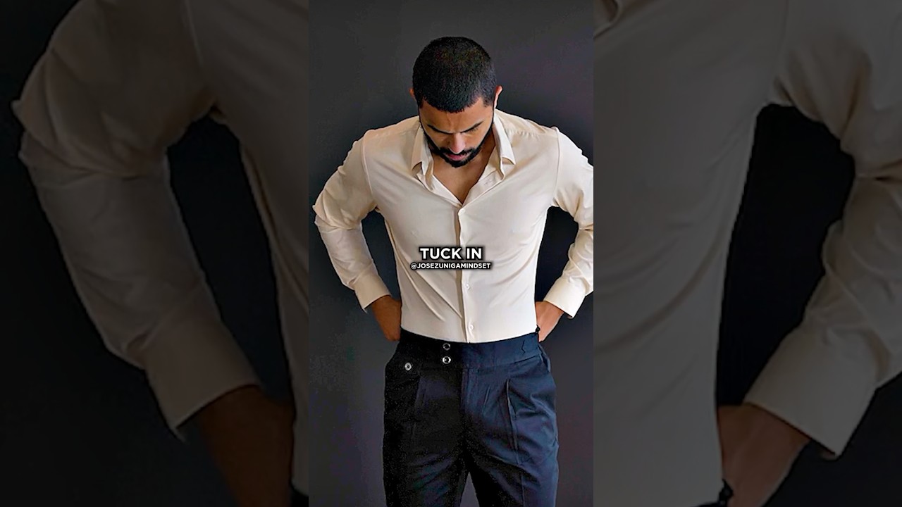 The best way to tuck in your dress shirts 👍🏼 #mensfashion #styletips... |  TikTok