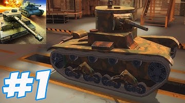 War Machines: 3D Tank Shooter - Gameplay Walkthrough Part 1 - T 26 (iOS, Android)