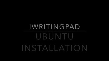 iWritingPad Ubuntu desktop client installation