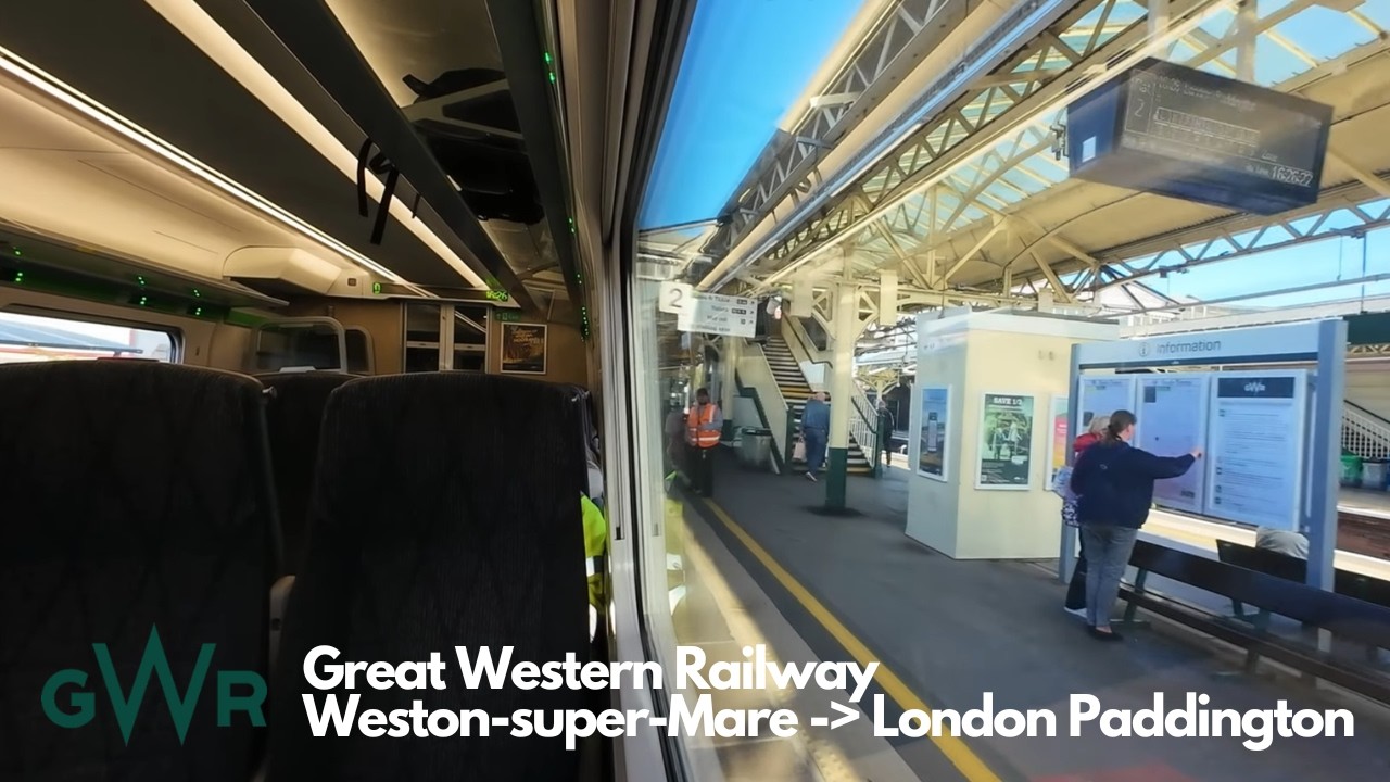 Great Western Railway Full Journey (Weston-Super-Mare - London Paddington)