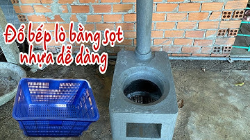 Cách làm bếp lò củi bằng xi măng dễ dàng ai cũng làm được / How to make a wood stove with cement