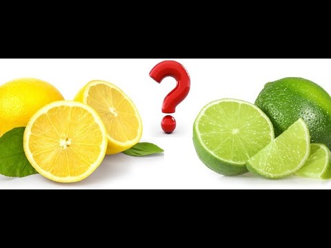 Wideo: Różnica Między Sokiem Z Limonki A Sokiem Z Cytryny