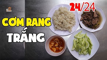 Lạ miệng với cơm rang Trắng dưa bò khét tiếng phố cổ Mã Mây Hà Nội #hnp