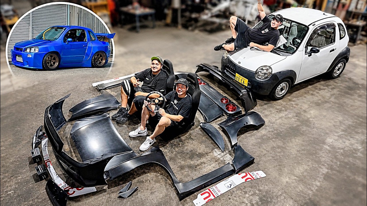 MINI R34 #EP8 - UNBOXING DO BODYKIT PANDEM 🔥