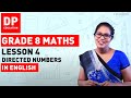 Lesson 4 Directed Numbers Maths Session For Grade 08
