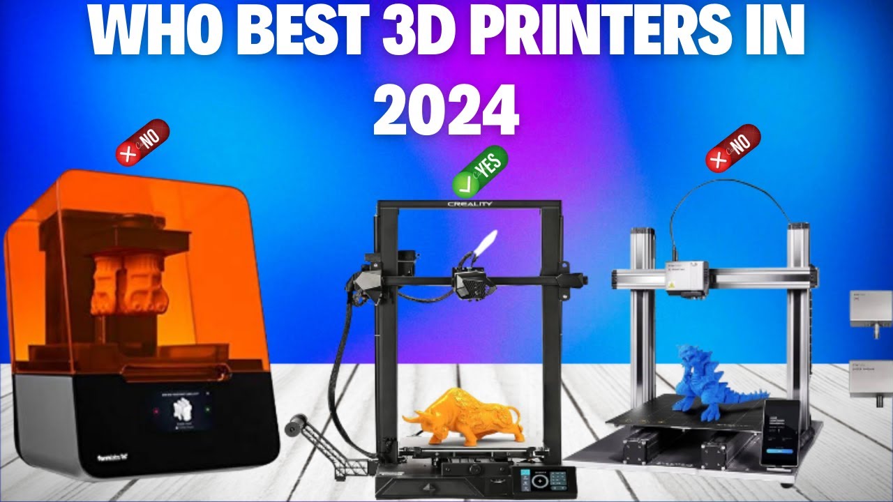 5 Best 3D Printers In 2024 - YouTube