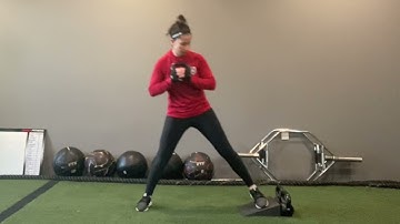 Lateral Lunge to Slant Board