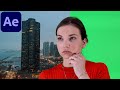Remove Green Screen Background in After Effects π₯