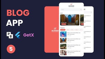 Blog App Flutter with Getx and Pocketbase as Backend | #5 Categories List