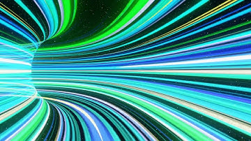 A Endless Tunnel To The World Of Unknown | satisfying 4k glowing strips tunnel VJ LOOP