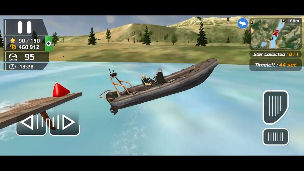 Helicopter Flight Pilot Simulator Pilot A Boat On The River - Mission 5