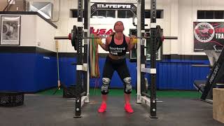 Week 10 | 195# 4x3 (3 sec eccentric) Squat