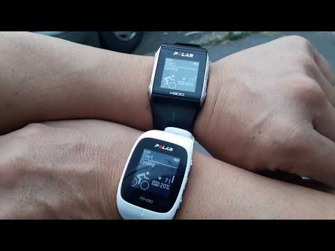 Polar M430 vs Polar V800 GPS signal start