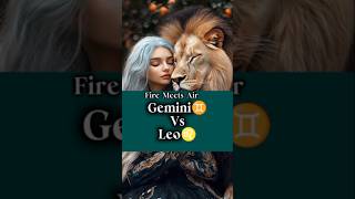 Gemini vs Leo #facts #astrology #shortvideo #zodiac #zodiacsigns #horoscope #gemini #leo #reading