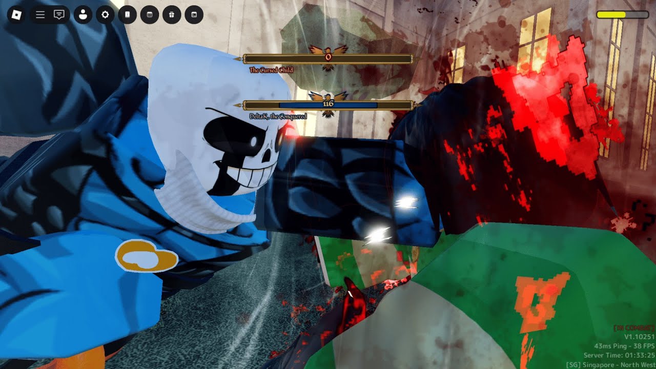 Jump Showdown Invincible Vs Cursed Child Boss