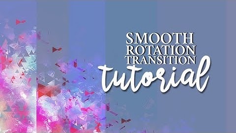 How To Do Smooth Rotation Transition in Sony Vegas Pro