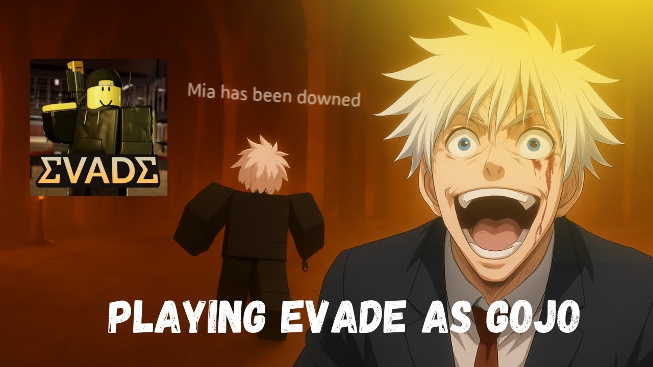 ИГРАЮ В EVADE ЗА GOJO - Unozz