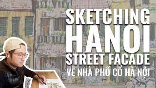 Doodle with Me | Hanoi Facade | Vẽ Nhà Phố Cổ