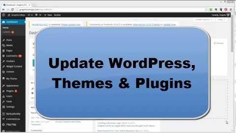 10 Update Wordpress Core, Themes & Plugins