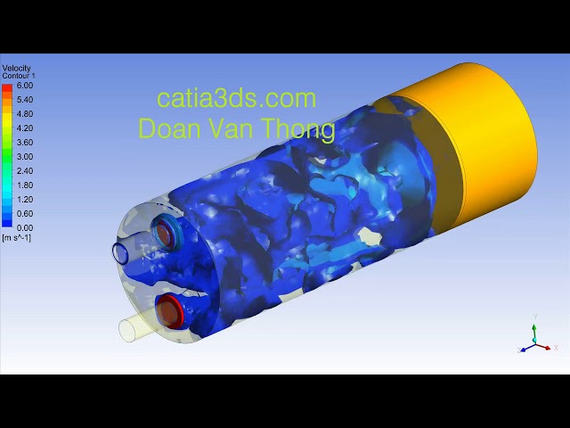 ANSYS CFX MÔ PHỎNG LƯU CHẤT - DEMO MÁY BƠM NƯỚC