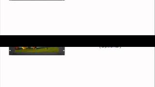 6U 17" WideScreen 1080p High Resolution 1920 x 1080 Rackmount LCD Monitor with HDMI, DVI-D and VGA