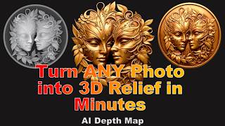 From Flat to 3D in MINUTES! 🪄 SculptOK AI Relief Tutorial