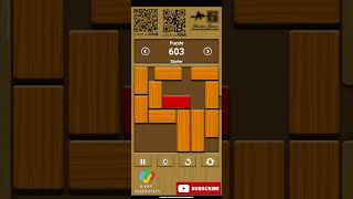 Unblock Me || Starter Pack || Level - 603 || Walk Through || Game Play screenshot 5