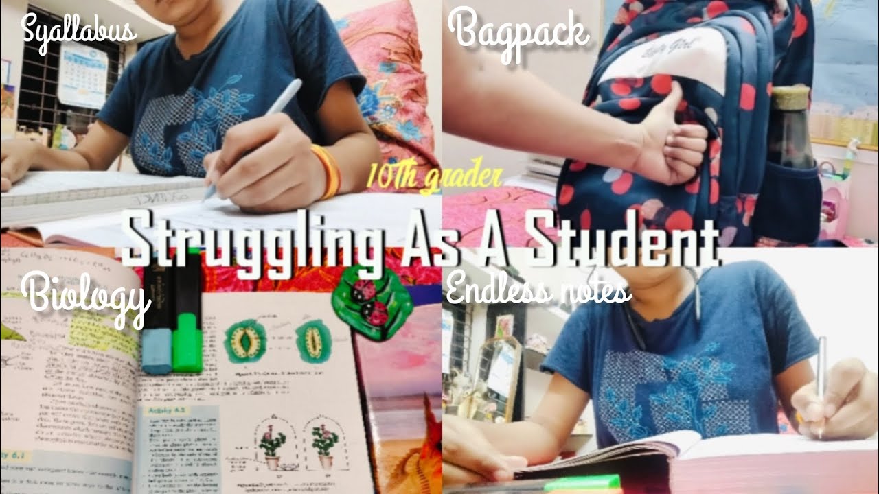 Struggling As a Student 🌛 endless notes taking 🍄 morning notes🏖️ - YouTube