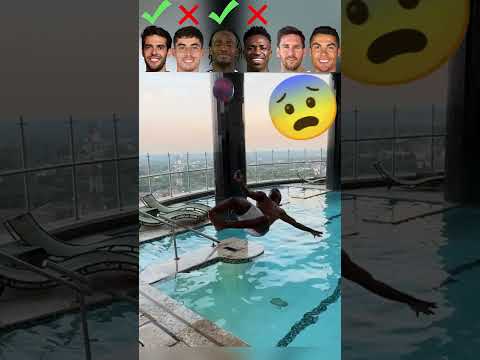 Kaka VS Havertz VS Batshuayi VS Vini JR VS Messi VS Ronaldo Epic Water Challenge💧