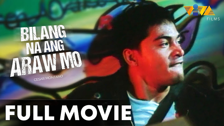 Bilang Na Ang Araw Mo FULL MOVIE | Cesar Montano, Rustom Padilla, Charlene Gonzales