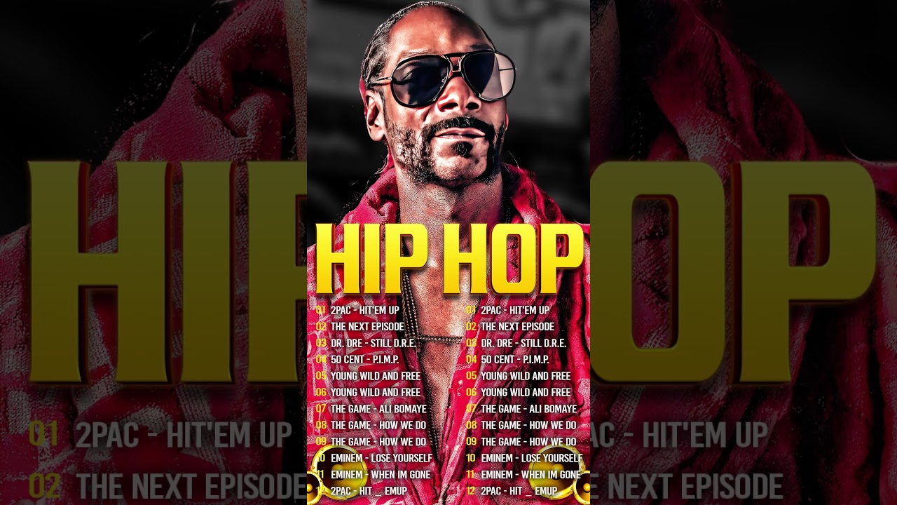 2024 Hip Hop Mix NEW - Snoop Dogg, 50 Cent, Ice Cube, Dr. Dre, Lil Jon, 2Pac, DMX