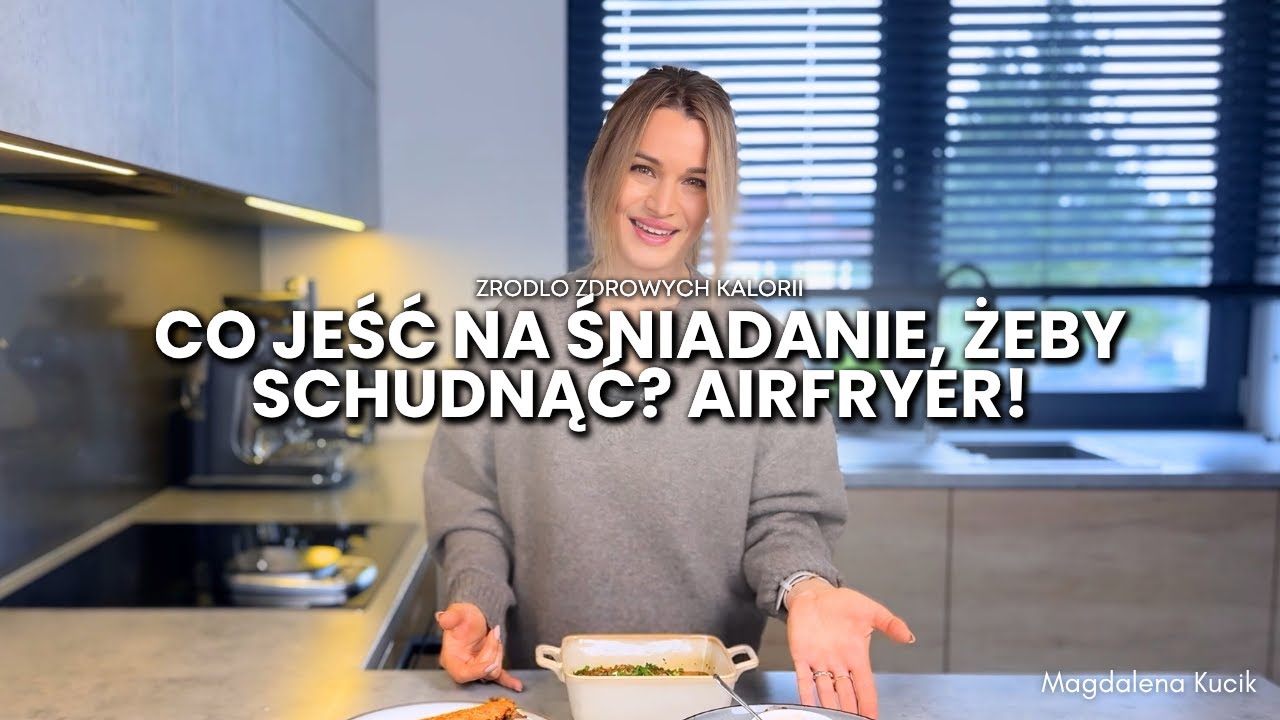 3 wysokobiałkowe śniadania z AIRFRYER’A w 15 minut!