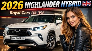 Match Highlights 🇬🇧2026 Toyota Highlander Hybrid UK 🇬🇧 | Luxury 7-Seater SUV, Price, Features & First Look🇬🇧