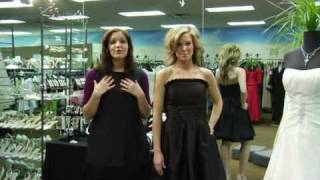 Fashion Advice: Dresses : How to Wear a Strapless Dress
